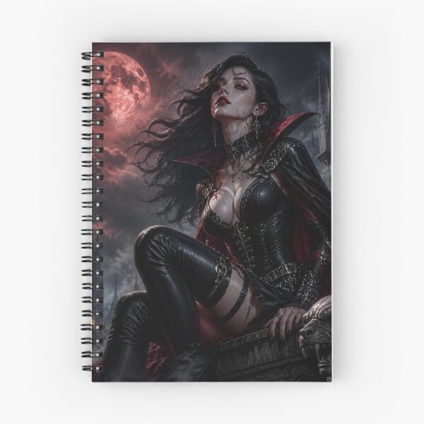 Item preview, Gothic Vampire Queen under the Blood Moon designed and sold by V8Green.