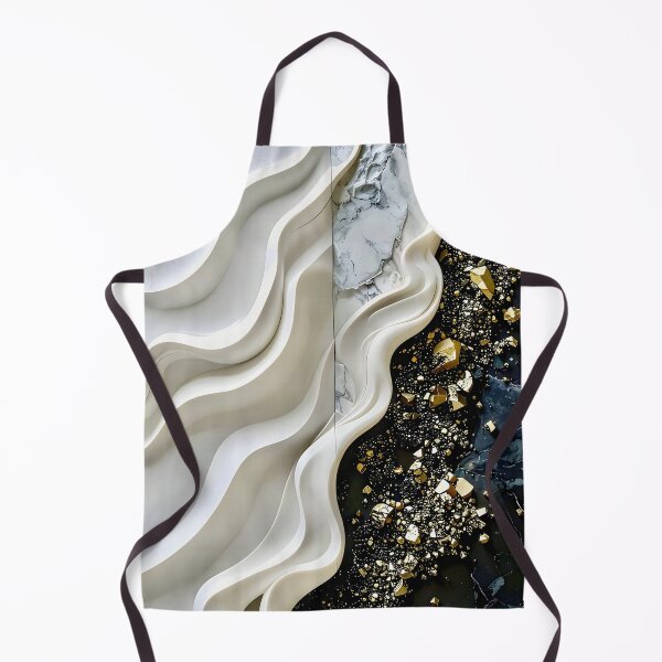 Item preview, Alabaster and Slate Geometric Spiral with Pyrite Accents designed and sold by Vicky Brago-Mitchell®.