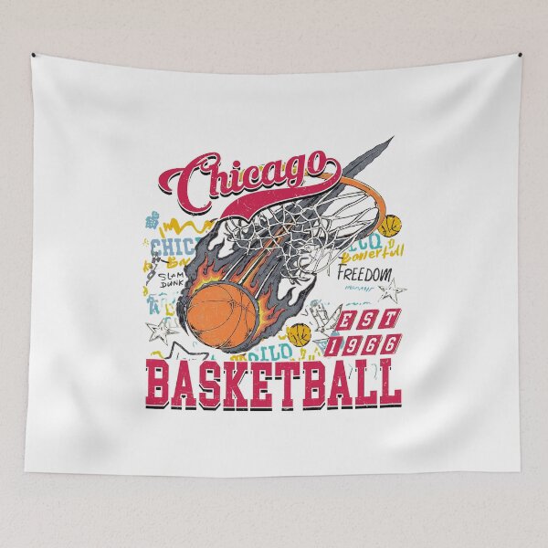 Item preview, Chicago Basketball Flames Retro  designed and sold by SariahSteng.