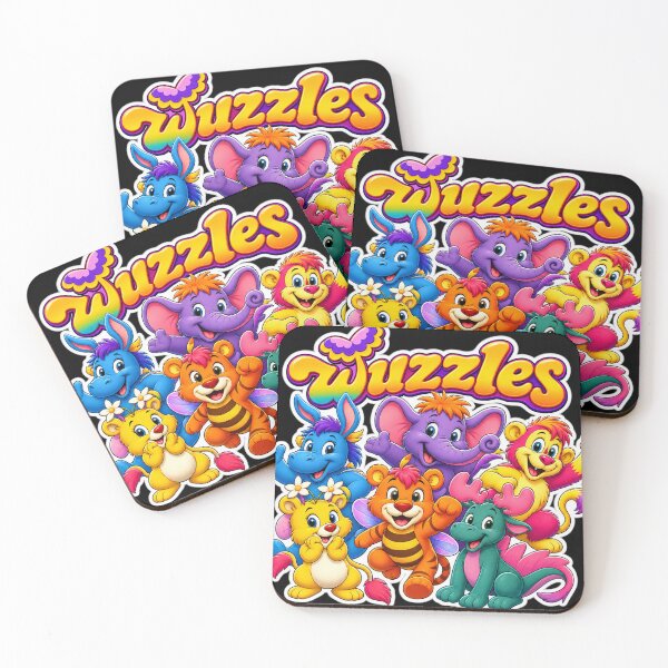 Item preview, Wuzzles Retro 80s Cartoon Animal Fusion – Colorful Cute Hybrid Creatures Vintage Nostalgic designed and sold by raspeed.