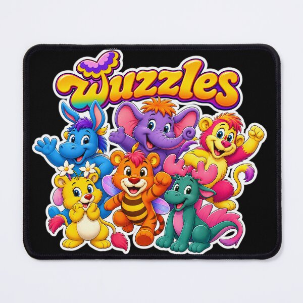 Item preview, Wuzzles Retro 80s Cartoon Animal Fusion – Colorful Cute Hybrid Creatures Vintage Nostalgic designed and sold by raspeed.