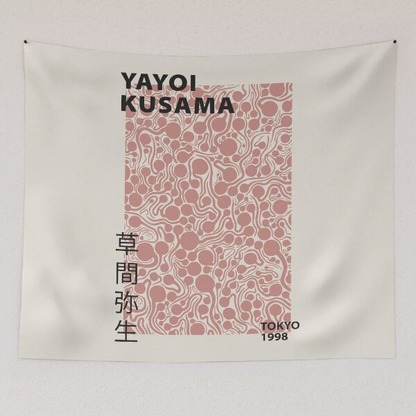 Item preview, Yayoi Kusama Exhibition Pink Waves Tokyo 1998 designed and sold by Brendapaisi.