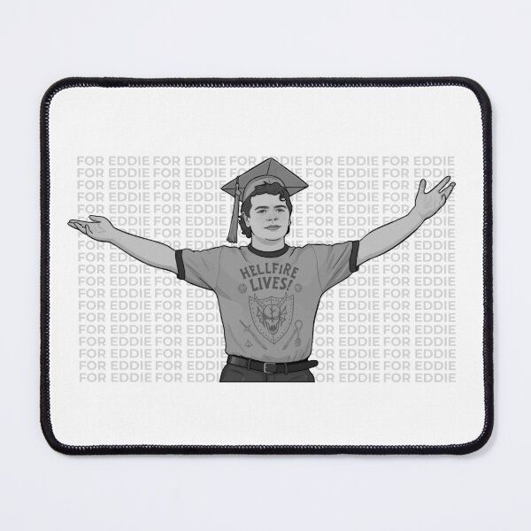 Item preview, Dustin Henderson | For Eddie Munson | Stranger Things Season 5 | Netflix designed and sold by qfa Originals.