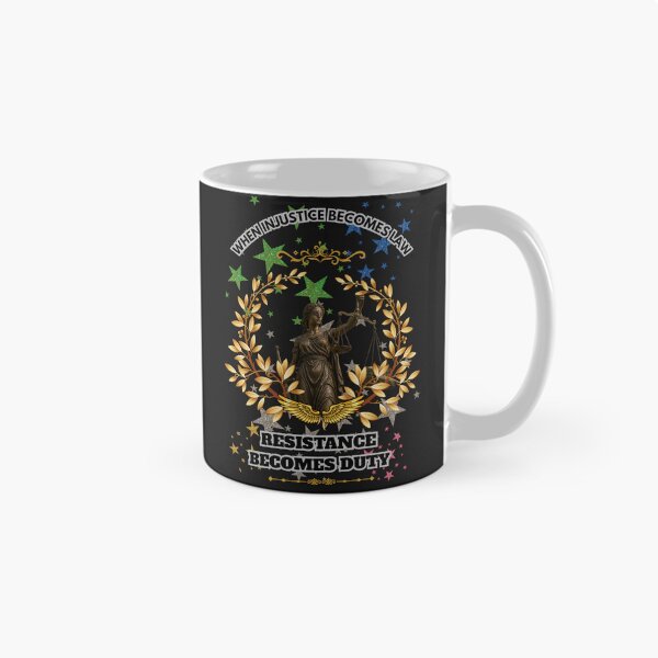 Item preview, Copy of When Injustice Becomes Law, Resistance Becomes Duty 2791 designed and sold by GoGreenlove.