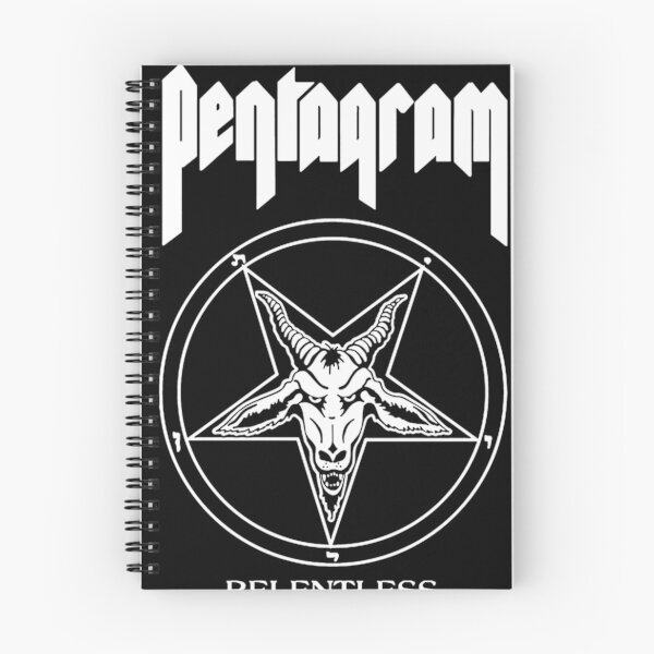 Item preview, Pentagram Band Relentless Doom Metal Goat Star designed and sold by Ssirshop.