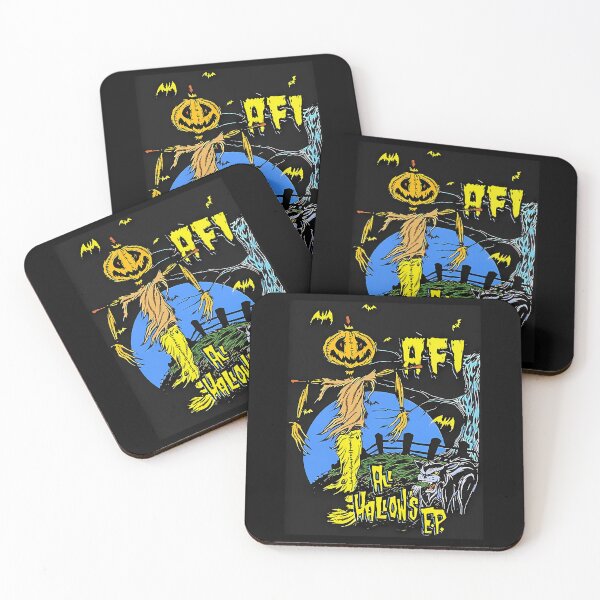 Item preview, AFI All Hallows EP Scarecrow Pumpkin Halloween Band designed and sold by Ssirshop.