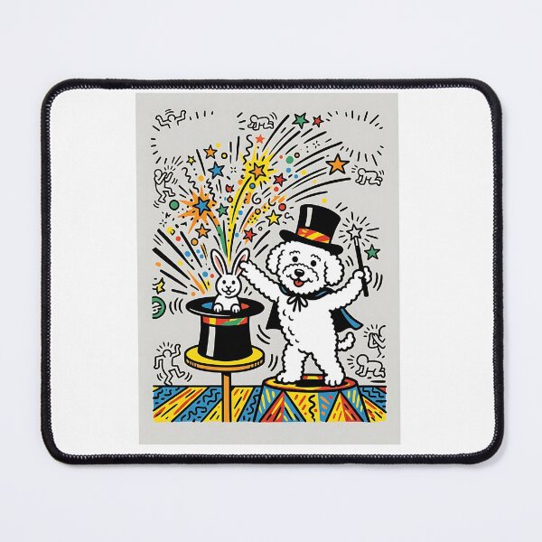Item preview, Bichon Magician Pop designed and sold by PictoVibe.