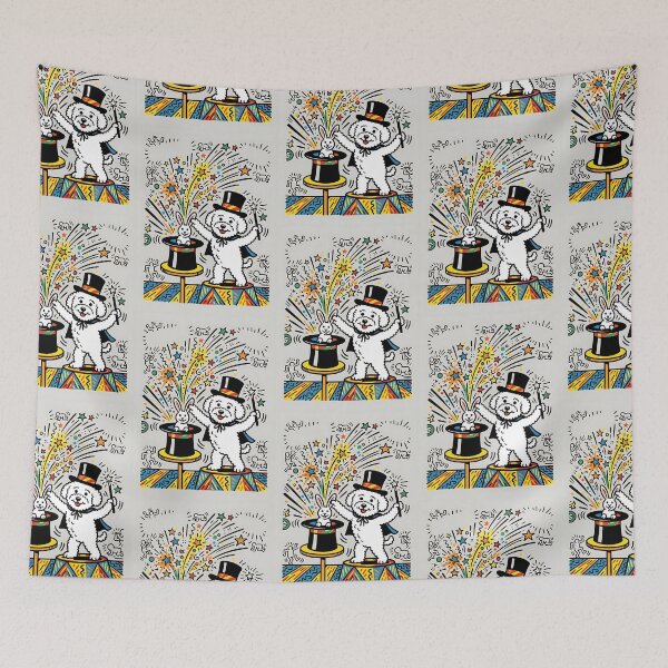 Item preview, Bichon Magician Pop designed and sold by PictoVibe.