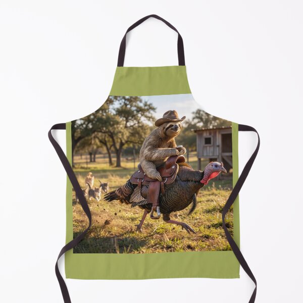 Item preview, Turkey Ridin' Sloth designed and sold by Tridentulus.