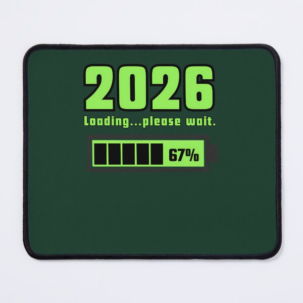 Item preview, 2026 Loading Shirt Funny New Year Progress Bar Design - 67 94 designed and sold by joycehwang.