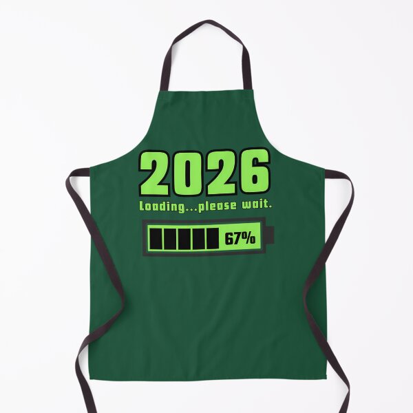 Item preview, 2026 Loading Shirt  Funny New Year Progress Bar Design - 67 94 designed and sold by joycehwang.
