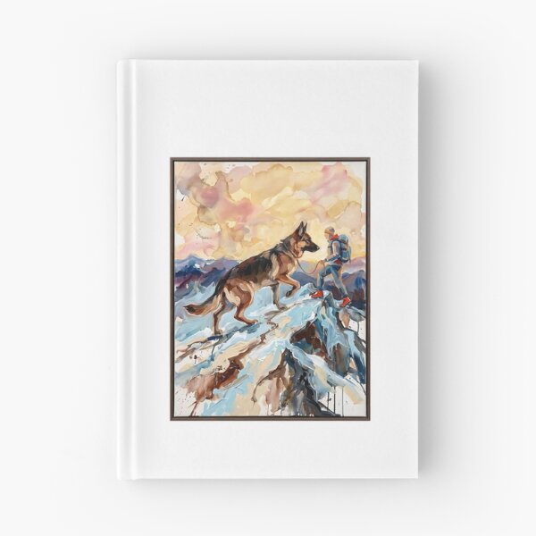 Item preview, German Shepherd Mountain Rescue designed and sold by PictoVibe.