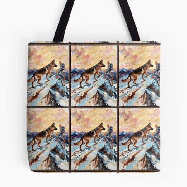 Item preview, German Shepherd Mountain Rescue designed and sold by PictoVibe.