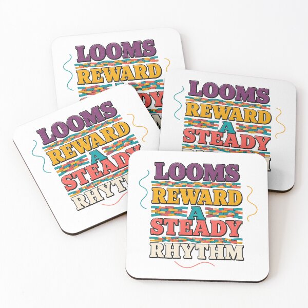 Item preview, Looms Reward A Steady Rhythm designed and sold by aihrgdesign.