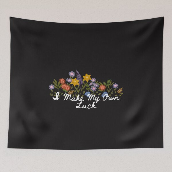 Item preview, I Make My Own Luck Wildflowers Floral St Patricks Day Graphic designed and sold by kiralynstration.