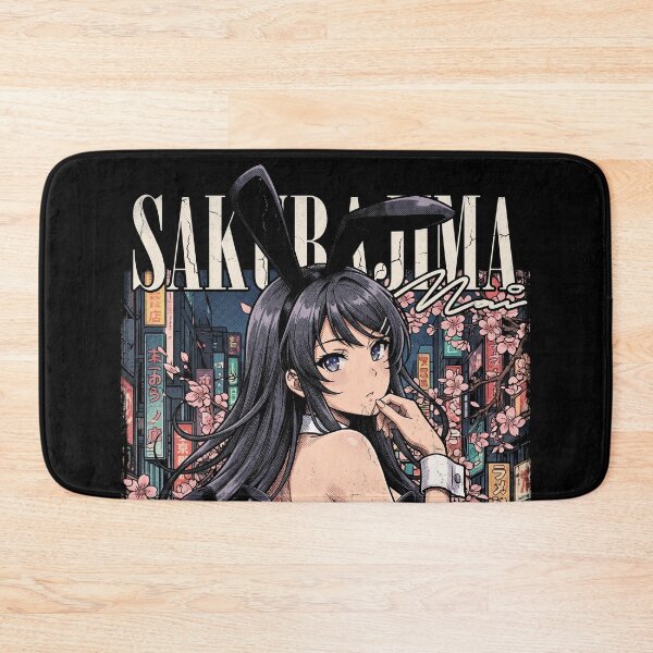 Artikelvorschau, Mai Sakurajima Vintage Bootleg entworfen und verkauft von MadShroomPrints.