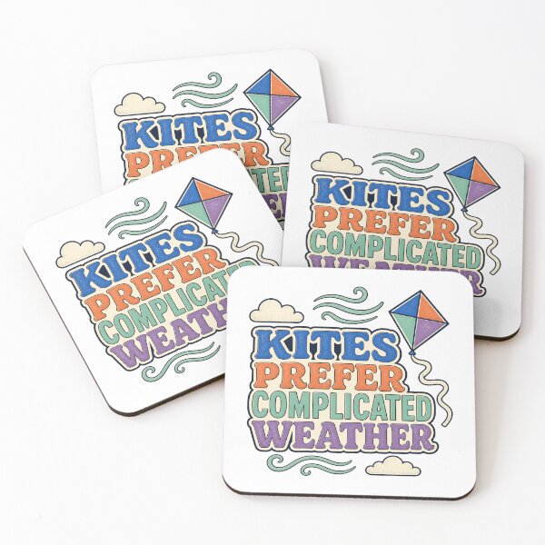 Item preview, Kites Prefer Complicated Weather designed and sold by aihrgdesign.