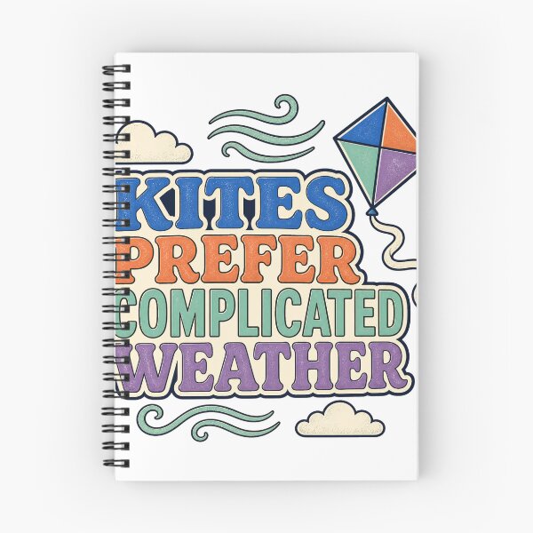 Item preview, Kites Prefer Complicated Weather designed and sold by aihrgdesign.