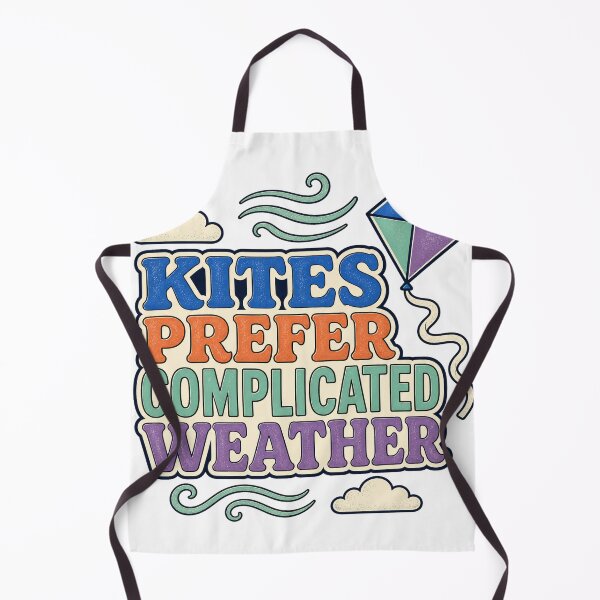 Item preview, Kites Prefer Complicated Weather designed and sold by aihrgdesign.