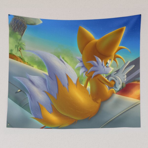 Item preview, Tails on the Tornado designed and sold by Alcoholic Tails.