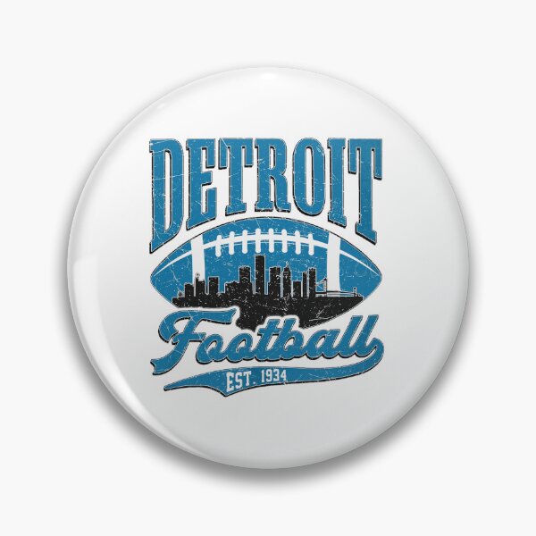 Item preview, Detroit Football Vintage City Skyline designed and sold by SariahSteng.
