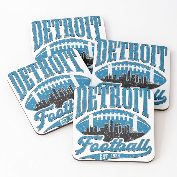 Item preview, Detroit Football Vintage City Skyline designed and sold by SariahSteng.