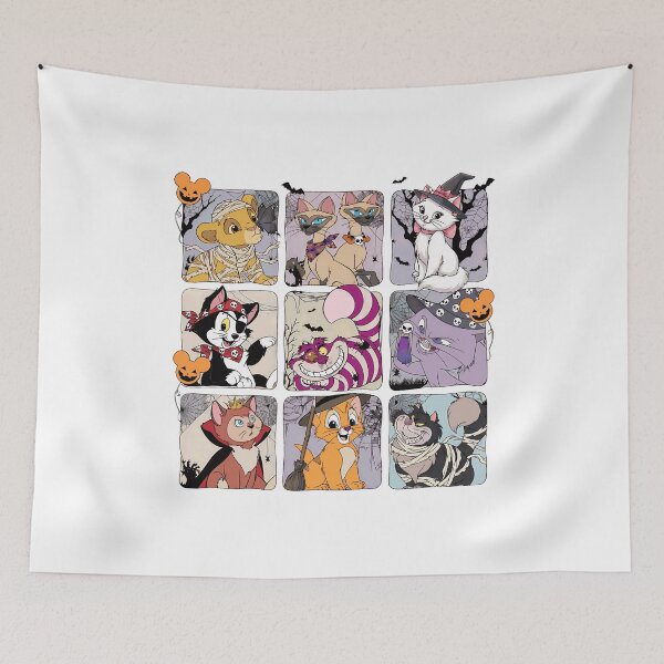 Item preview, Halloween Cat Costume Grid  designed and sold by ArethaPieph.