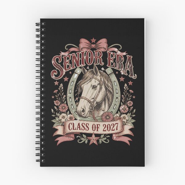 Item preview, Senior Era Class of 2027 Horse Girl Western Floral Graduation designed and sold by CalmDownZone ⭐️⭐️⭐️⭐️⭐️.