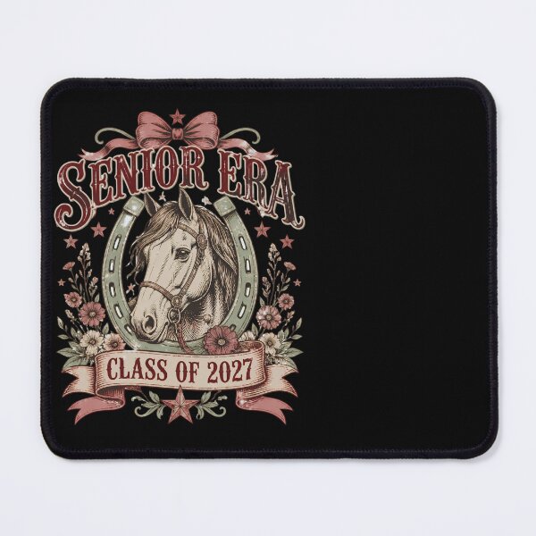 Item preview, Senior Era Class of 2027 Horse Girl Western Floral Graduation designed and sold by CalmDownZone ⭐️⭐️⭐️⭐️⭐️.