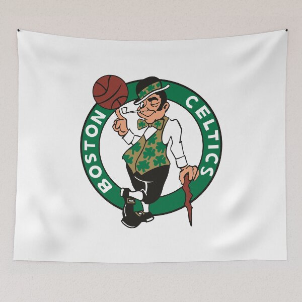 Item preview, Flowing Boston Celtics Color Streams designed and sold by Mitchmount.