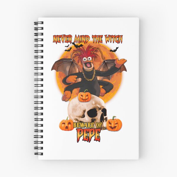 Item preview, Never Mind The Witch Beware Of Pepe The King Prawn Halloween designed and sold by RakeshPatelArt.
