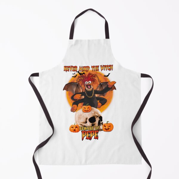 Item preview, Never Mind The Witch Beware Of Pepe The King Prawn Halloween designed and sold by RakeshPatelArt.
