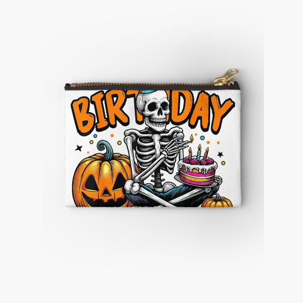 Item preview, It's My Birthday Skeleton Happy Halloween Birthday Party T-Shirt designed and sold by FLOR1991.