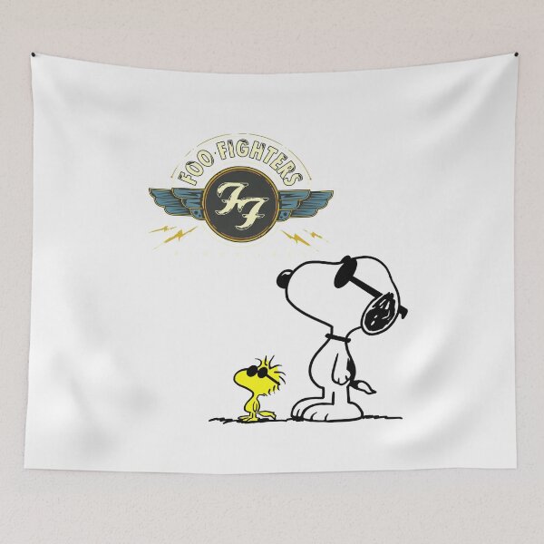 Item preview, Snoopy and Woodstock music 80s fofighterss designed and sold by apamictryArt.