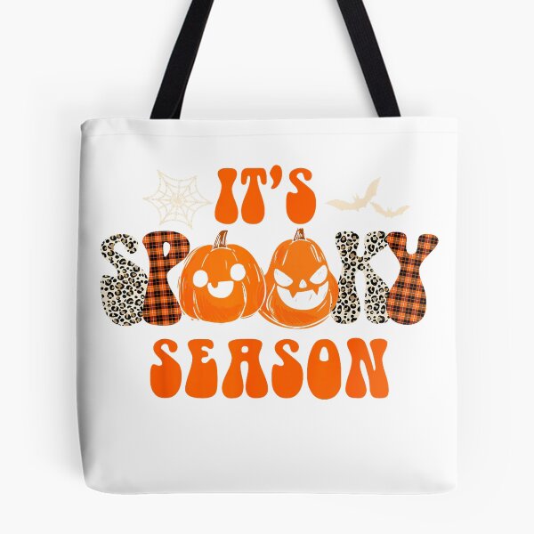 Item preview, It's Spooky Season Halloween Scary Skeleton Ghost Witch T-Shirt designed and sold by RoReshop.