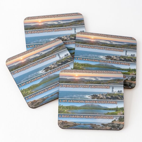 Item preview, 7 Wonders of Maine designed and sold by RogueSquirrels.