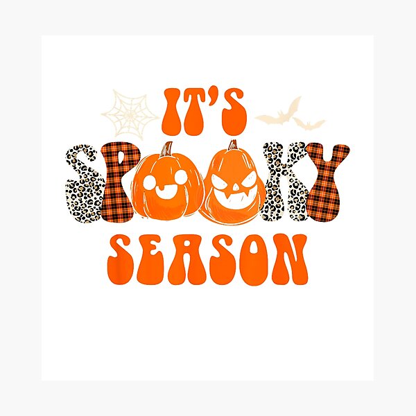 Item preview, It's Spooky Season Halloween Scary Skeleton Ghost Witch T-Shirt designed and sold by RoReshop.