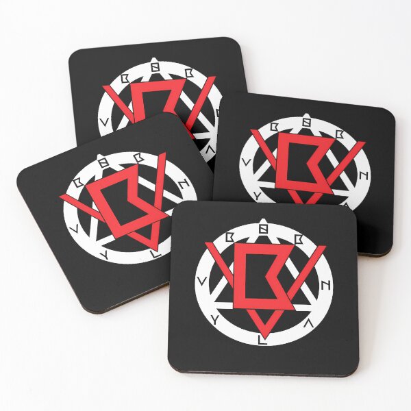 Item preview, Bob Vylan Duo Red Lettering Circle Star Symbol designed and sold by kryza-design.