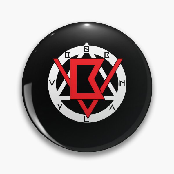 Item preview, Bob Vylan Duo Red Lettering Circle Star Symbol designed and sold by kryza-design.