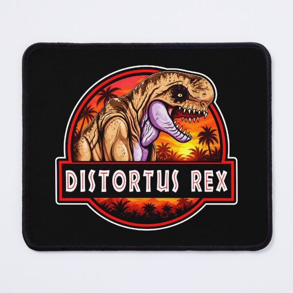 Item preview, sunrise distortus rex jurassic logo rebirth drex dinosaurs designed and sold by Blck-Acid-Devil.