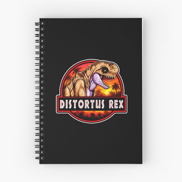 Item preview, sunrise distortus rex jurassic logo rebirth drex dinosaurs  designed and sold by Blck-Acid-Devil.