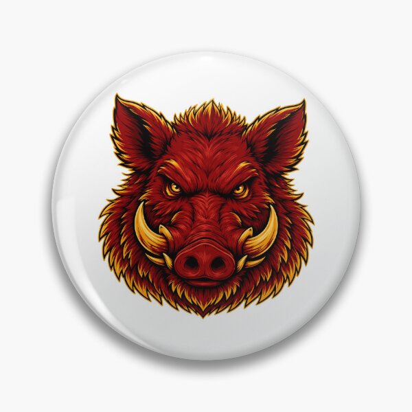 Item preview, Fierce Wild Boar Head Animal  designed and sold by ArethaPieph.