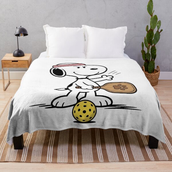 Item preview, Snoopy Pickleball Player Ready designed and sold by apamictryArt.