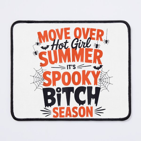 Item preview, Move Over Hot Girl Summer It's Spooky Bitch Season Tank Top designed and sold by Cafe18.