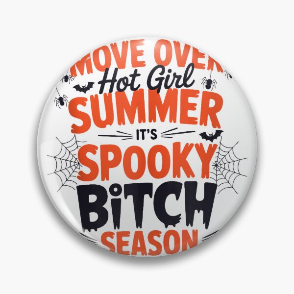 Item preview, Move Over Hot Girl Summer It's Spooky Bitch Season Tank Top designed and sold by Cafe18.