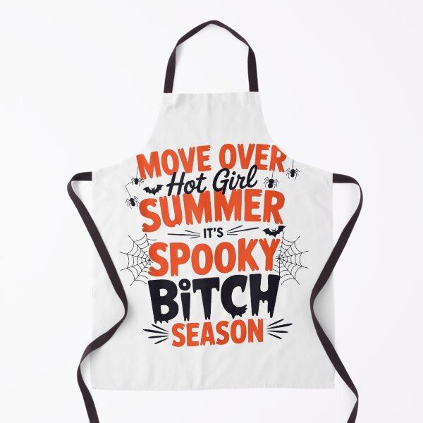 Item preview, Move Over Hot Girl Summer It's Spooky Bitch Season Tank Top designed and sold by Cafe18.