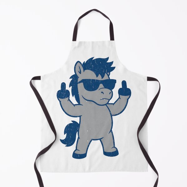 Item preview, Funny Horse Middle Finger Sunglasses Retro Design designed and sold by SariahSteng.