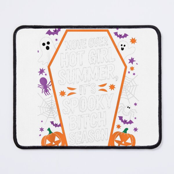 Item preview, Move Over Hot Girl Summer Its Spooky Season T-Shirt designed and sold by JJLetterDesigns.