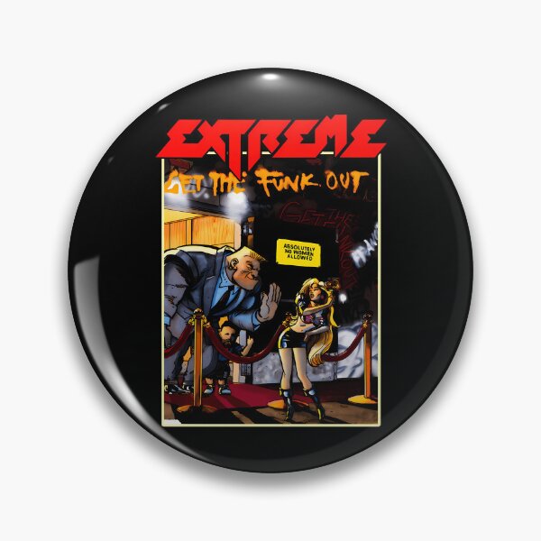 Item preview, Extreme Band Get The Funk Out Heavy Metal Rock Graphic designed and sold by RakeshPatelArt.