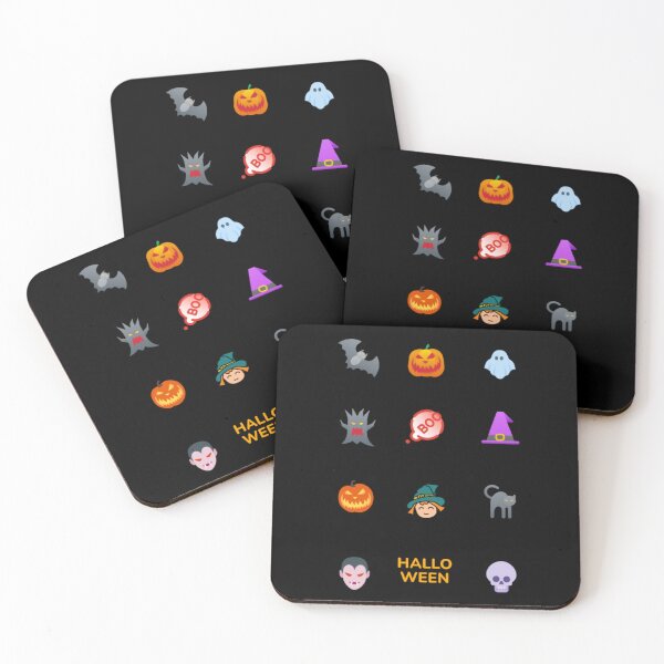 Item preview, Cute Halloween Emoji Sticker Pack - Spooky Autumn Icons designed and sold by Yasmine Mohammed.